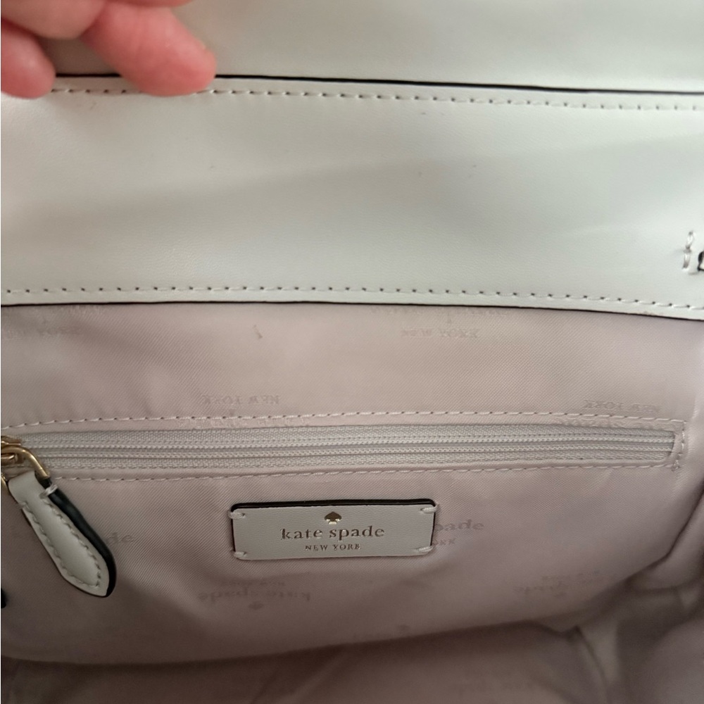 Kate Spade Light Gray mini Backpack - Picture 4 of 5